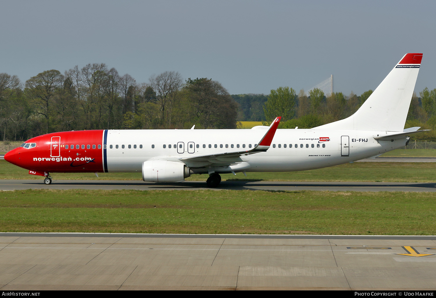 Aircraft Photo of EI-FHJ | Boeing 737-8JP | Norwegian | AirHistory.net #536842