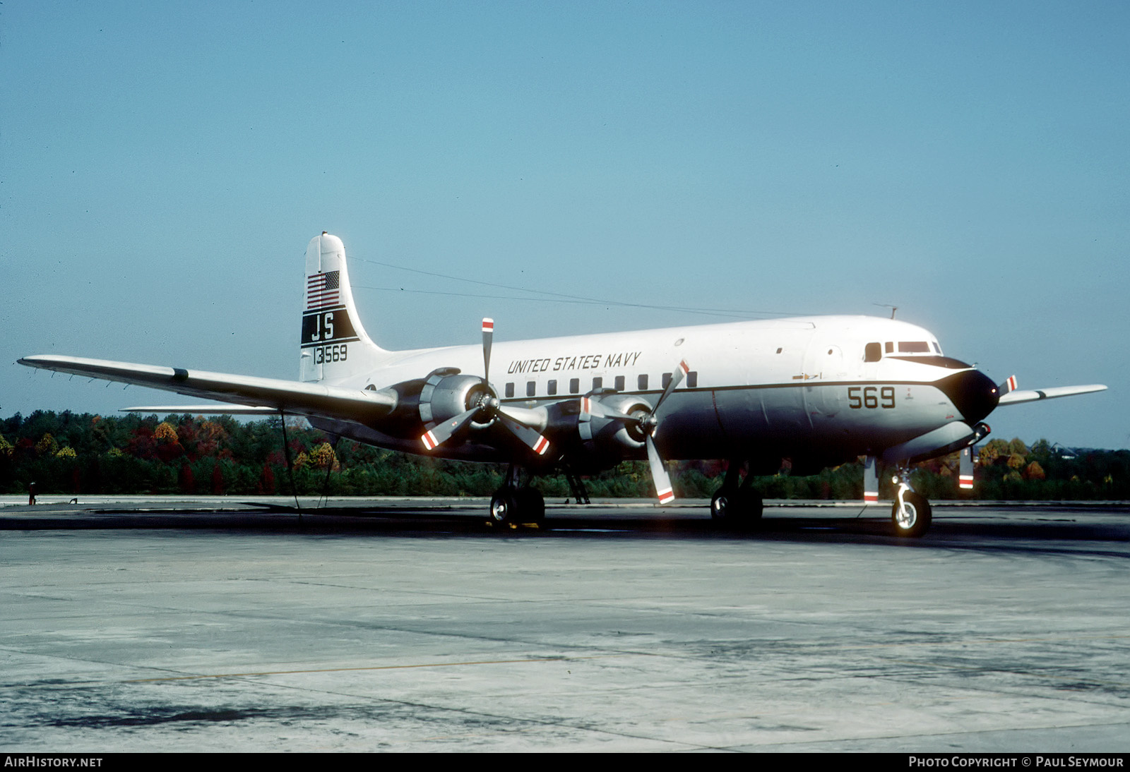 Aircraft Photo of 131569 | Douglas C-118B Liftmaster (DC-6A) | USA - Navy | AirHistory.net #536844