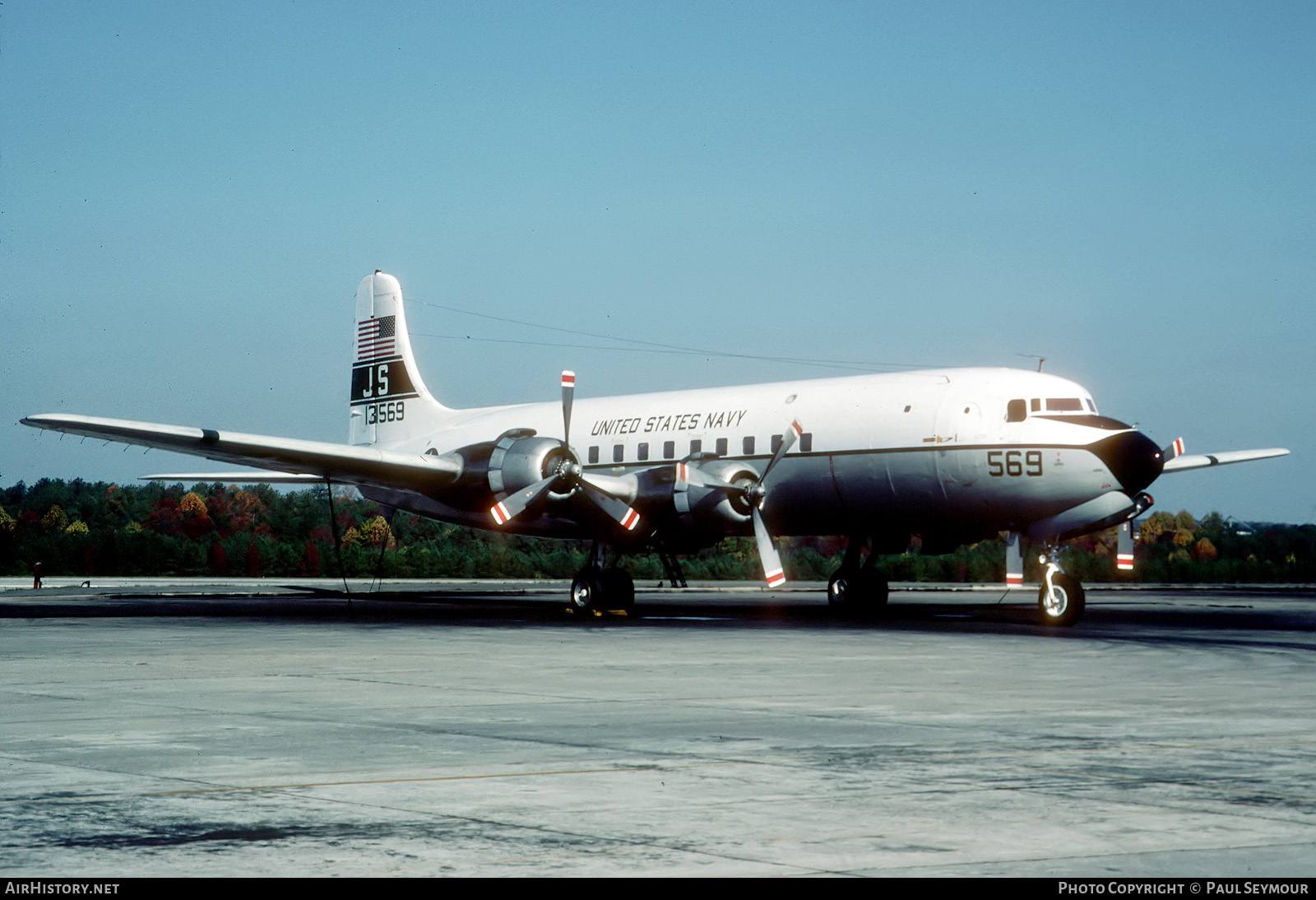 Aircraft Photo of 131569 | Douglas C-118B Liftmaster | USA - Navy | AirHistory.net #536844