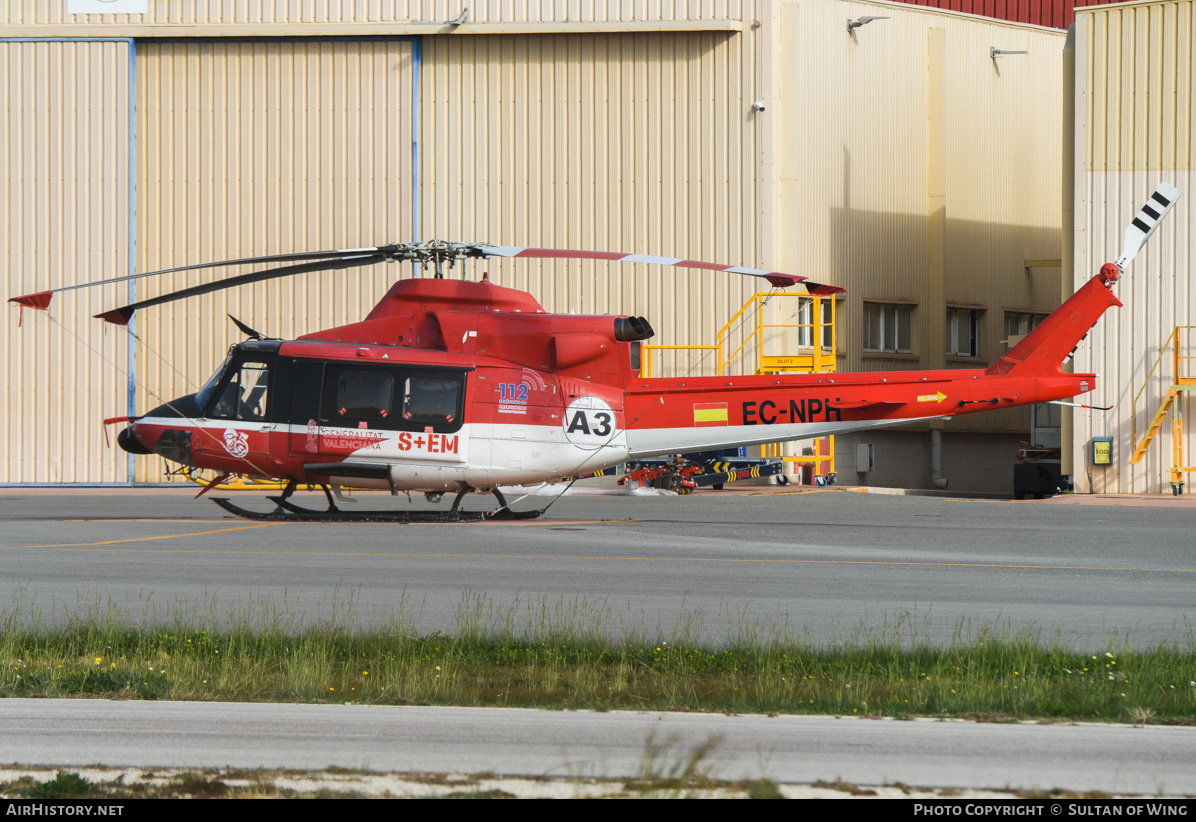 Aircraft Photo of EC-NPH | Bell 412HP | Generalitat Valenciana | AirHistory.net #536859