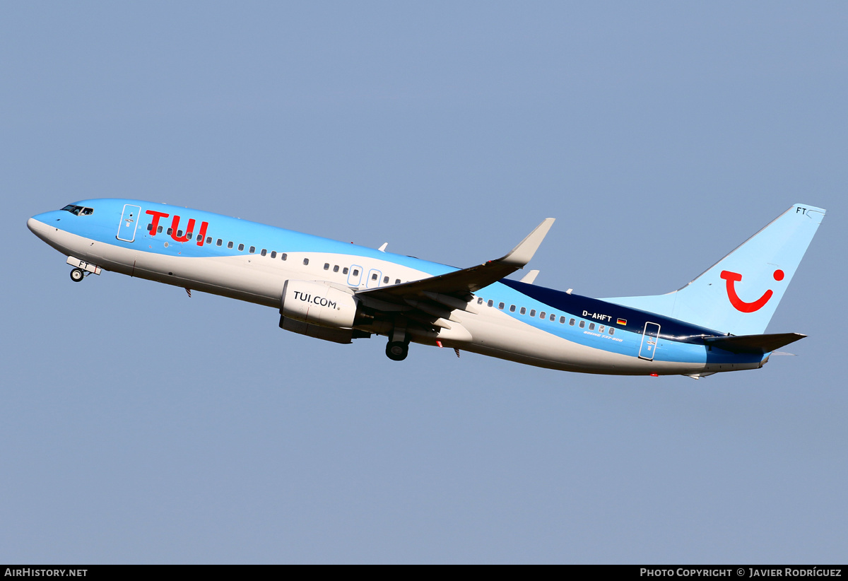 Aircraft Photo of D-AHFT | Boeing 737-8K5 | TUI | AirHistory.net #536878