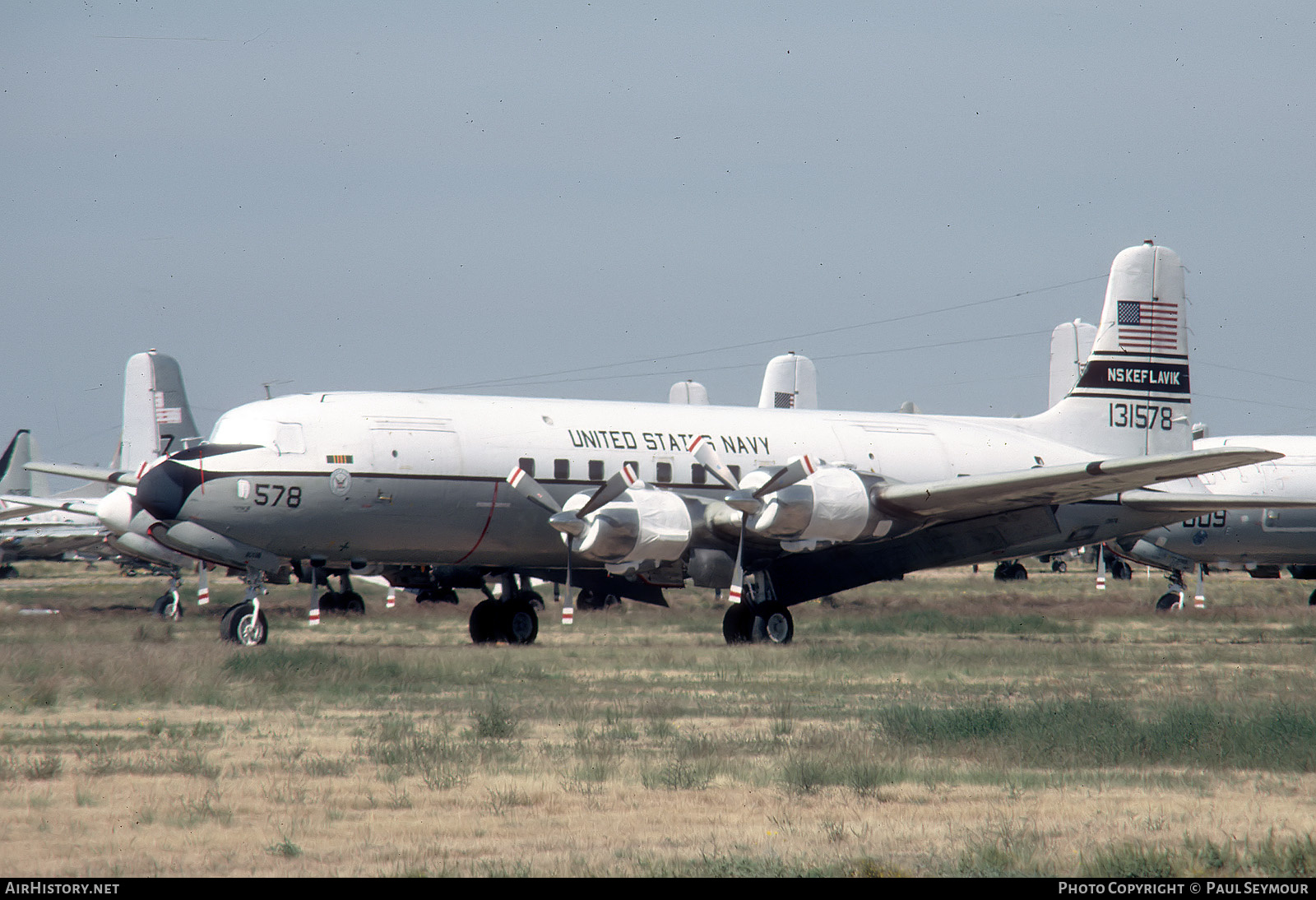 Aircraft Photo of 131578 | Douglas C-118B Liftmaster (DC-6A) | USA - Navy | AirHistory.net #536880