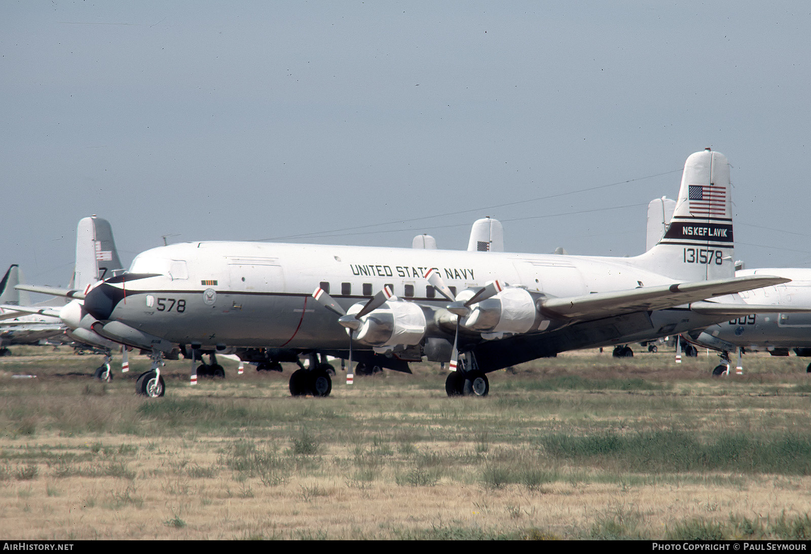 Aircraft Photo of 131578 | Douglas C-118B Liftmaster | USA - Navy | AirHistory.net #536880