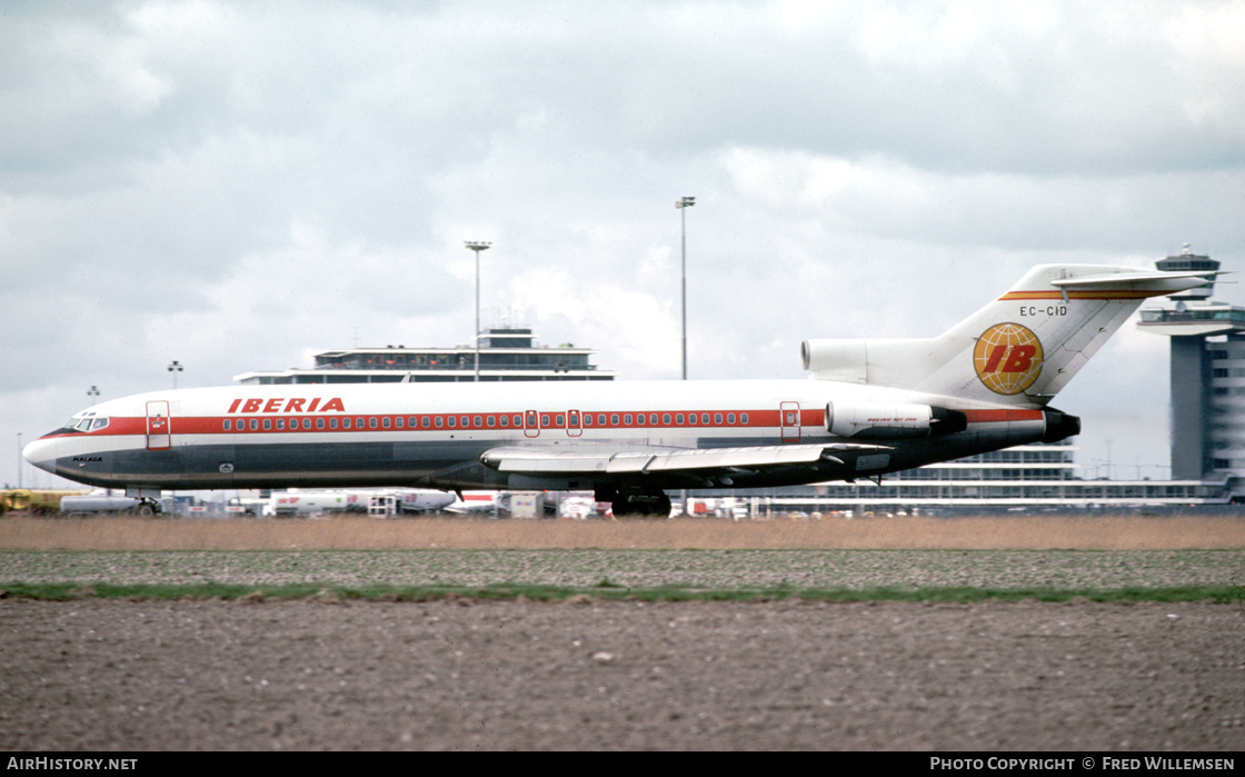 Aircraft Photo of EC-CID | Boeing 727-256/Adv | Iberia | AirHistory.net #536889