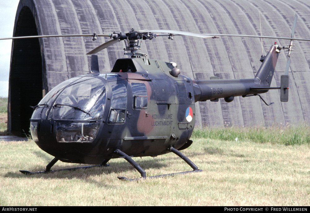 Aircraft Photo of B-69 | MBB BO-105CB-4 | Netherlands - Air Force | AirHistory.net #536891