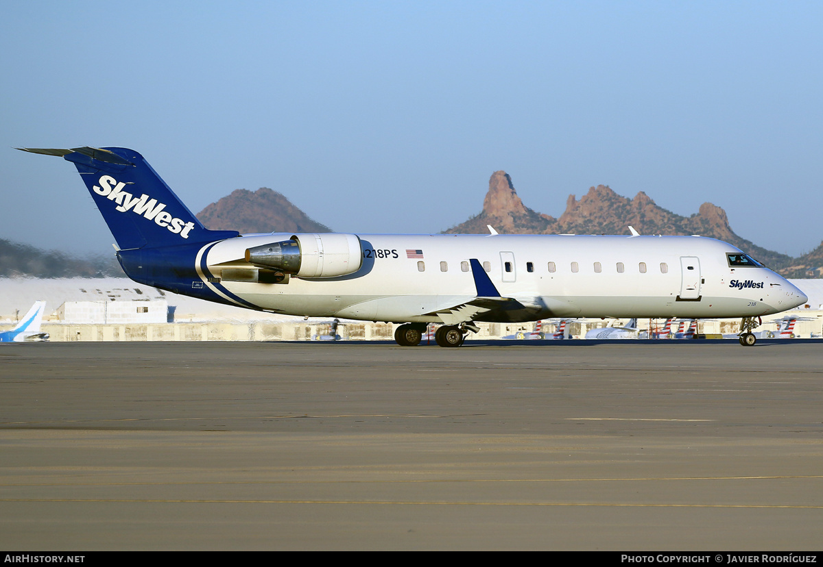 Aircraft Photo of N218PS | Bombardier CRJ-200ER (CL-600-2B19) | SkyWest Airlines | AirHistory.net #536895
