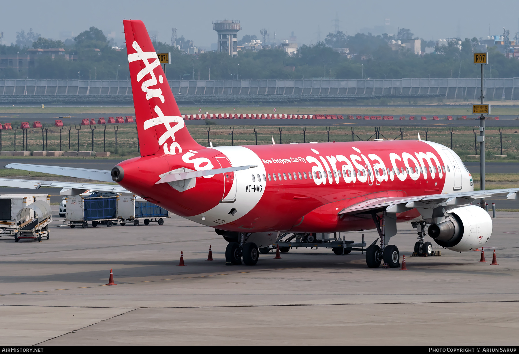 Aircraft Photo of VT-NAG | Airbus A320-214 | AirAsia | AirHistory.net #536909