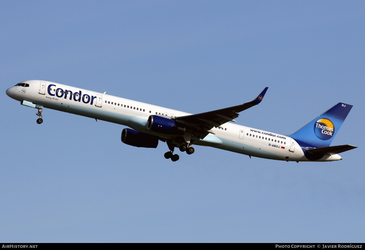 Aircraft Photo of D-ABOJ | Boeing 757-330 | Condor Flugdienst | AirHistory.net #536919