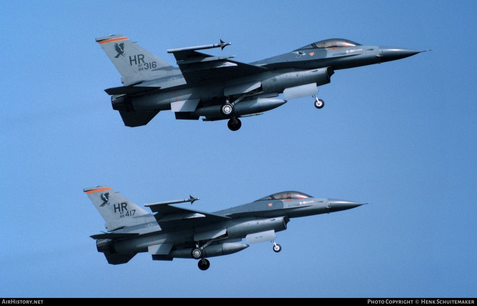 Aircraft Photo of 84-1316 / AF84-316 | General Dynamics F-16C Fighting Falcon | USA - Air Force | AirHistory.net #536920