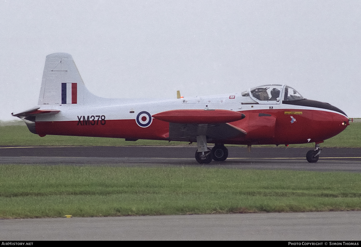 Aircraft Photo of G-BWZE / XM378 | Hunting P.84 Jet Provost T3A | UK - Air Force | AirHistory.net #536924