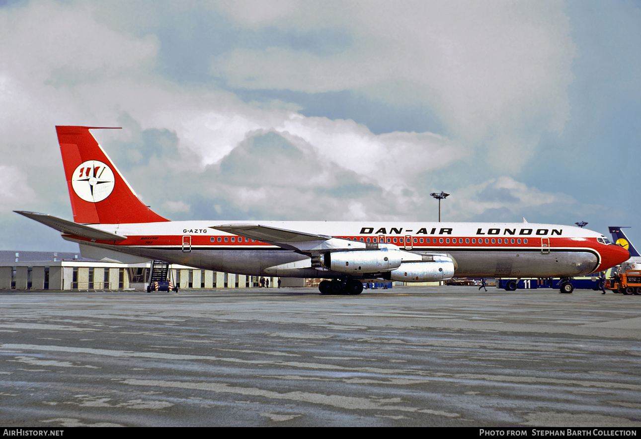 Aircraft Photo of G-AZTG | Boeing 707-321 | Dan-Air London | AirHistory.net #536925