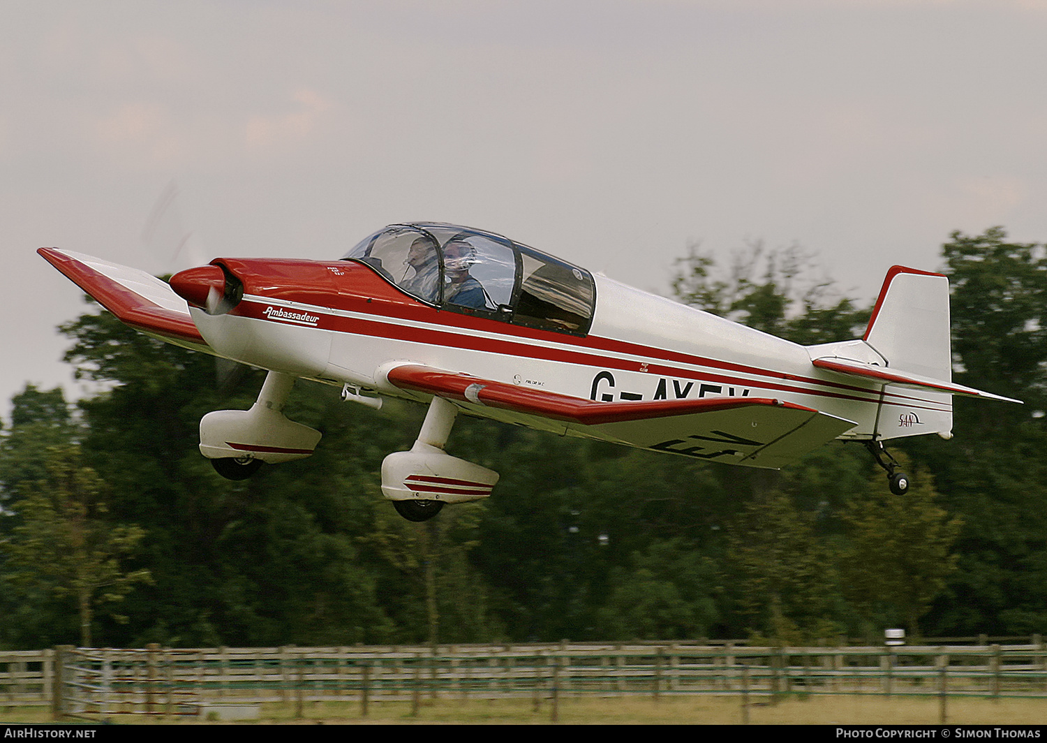 Aircraft Photo of G-AYEV | Jodel DR-1050 Ambassadeur | AirHistory.net #536938