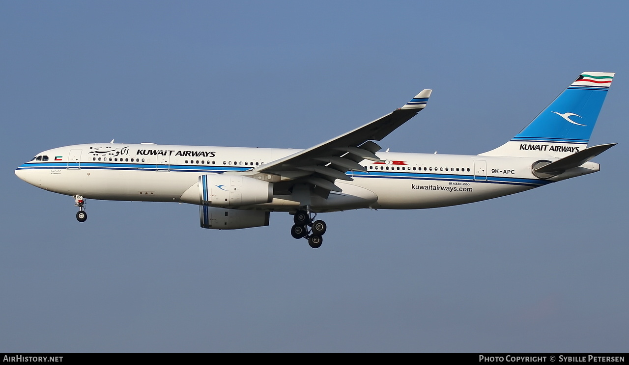 Aircraft Photo of 9K-APC | Airbus A330-243 | Kuwait Airways | AirHistory.net #536940