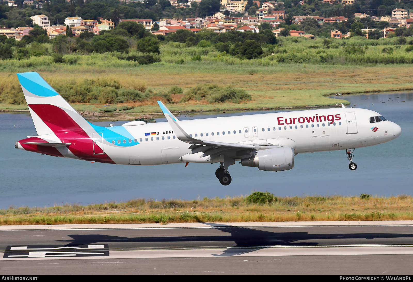 Aircraft Photo of D-AEWF | Airbus A320-214 | Eurowings | AirHistory.net #536946