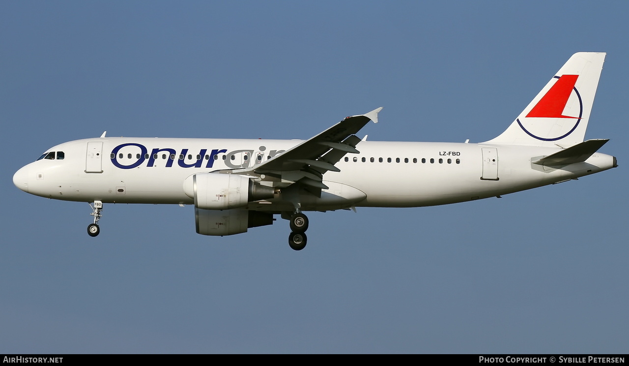 Aircraft Photo of LZ-FBD | Airbus A320-214 | Onur Air | AirHistory.net #536956