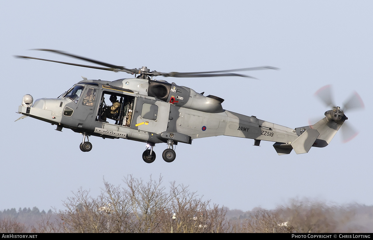 Aircraft Photo of ZZ510 | AgustaWestland AW-159 Wildcat AH1 | UK - Army | AirHistory.net #536969