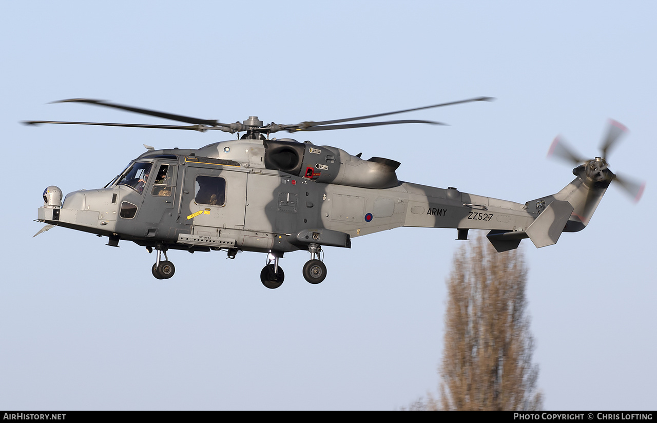 Aircraft Photo of ZZ527 | AgustaWestland AW-159 Wildcat AH1 | UK - Army | AirHistory.net #536988