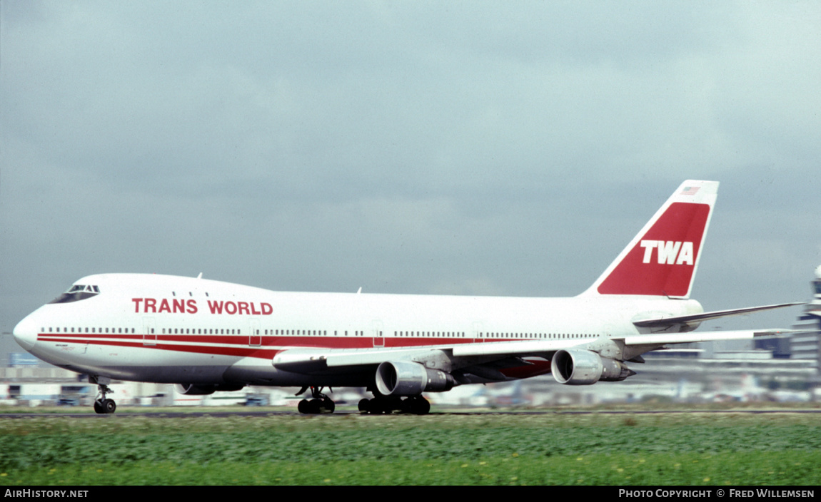 Aircraft Photo of N53110 | Boeing 747-131 | Trans World Airlines - TWA | AirHistory.net #536999