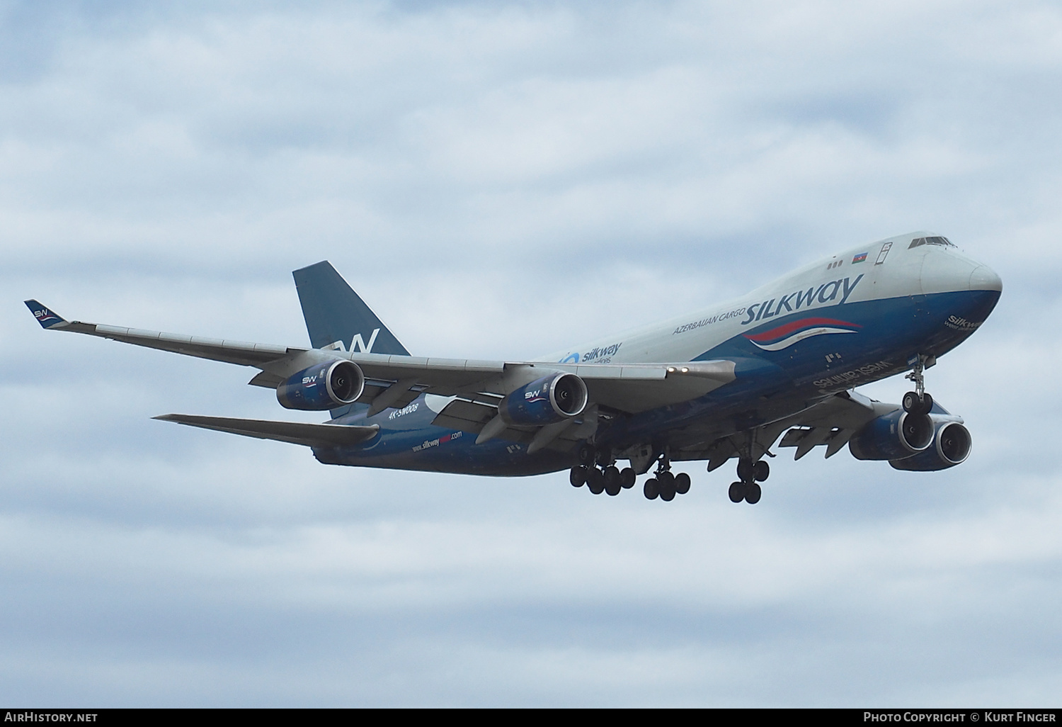 Aircraft Photo of 4K-SW008 | Boeing 747-4R7F/SCD | SilkWay Azerbaijan Cargo | AirHistory.net #537002