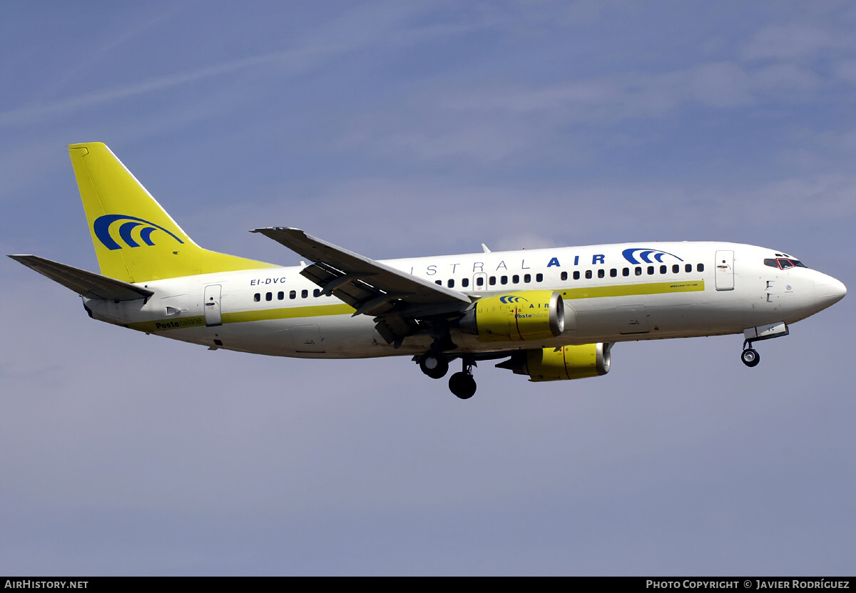 Aircraft Photo of EI-DVC | Boeing 737-33A(QC) | Mistral Air | AirHistory.net #537004