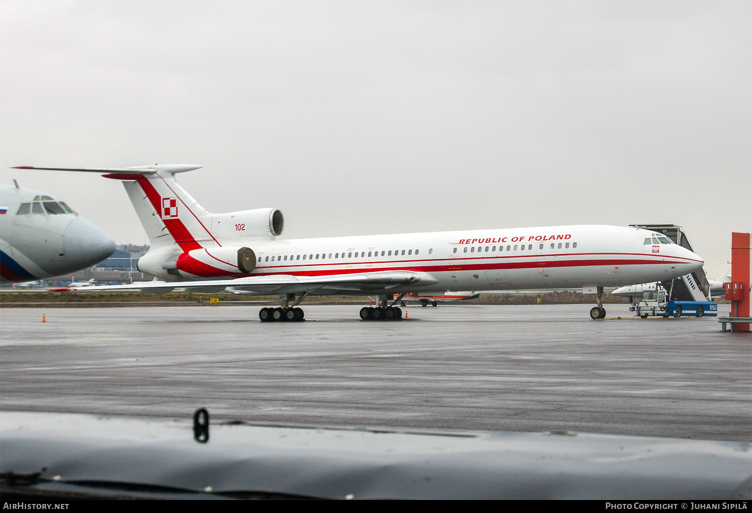 Aircraft Photo of 102 | Tupolev Tu-154M | Poland - Air Force | AirHistory.net #537009