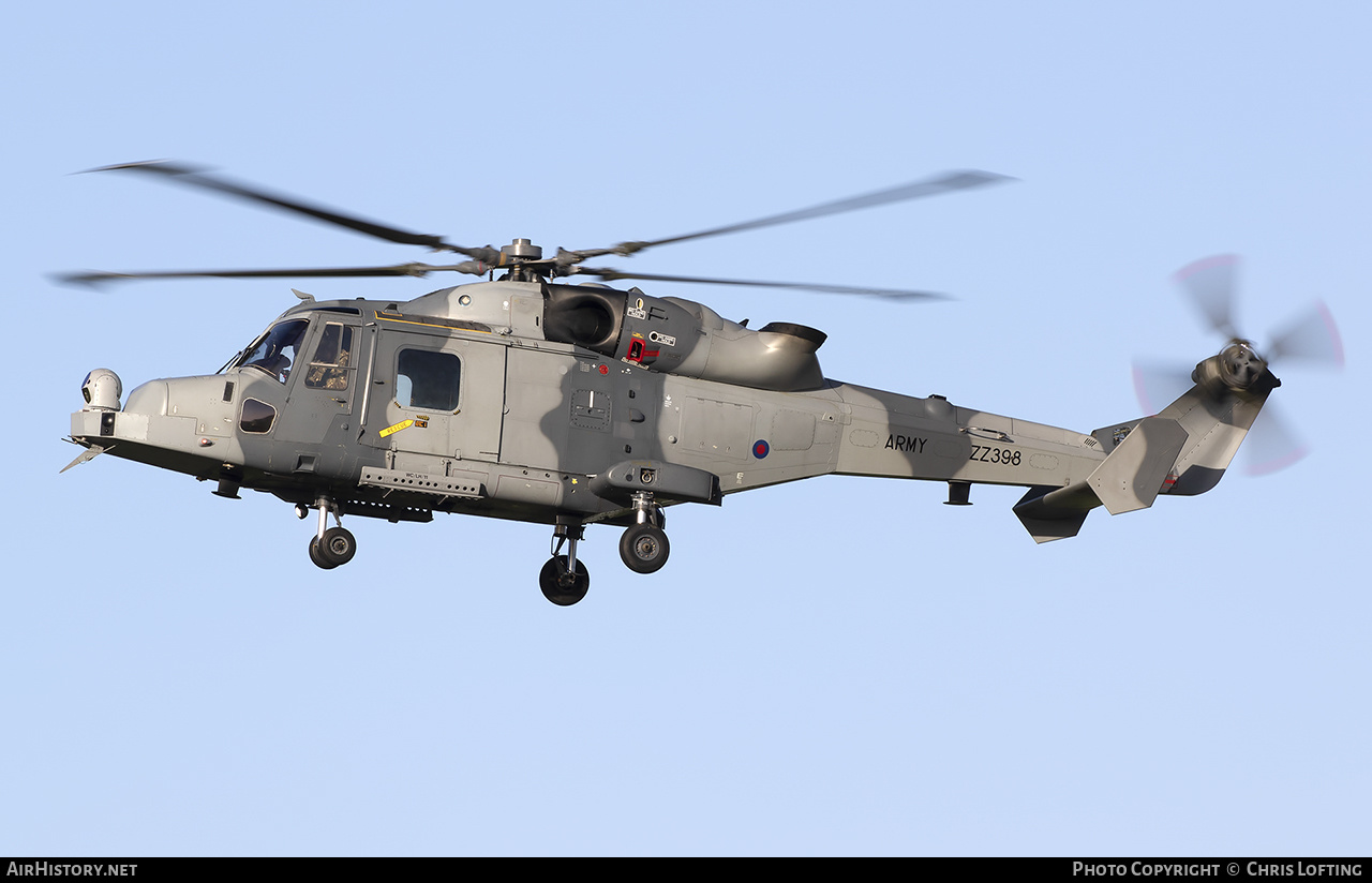 Aircraft Photo of ZZ398 | AgustaWestland AW-159 Wildcat AH1 | UK - Army | AirHistory.net #537017