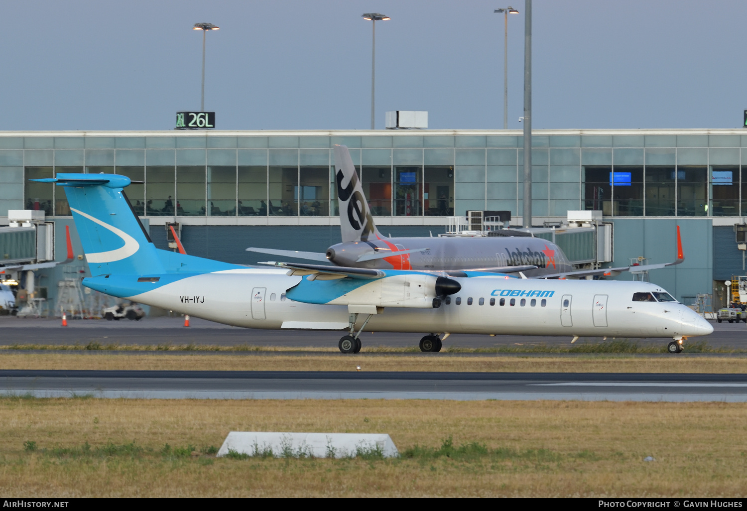 Aircraft Photo of VH-IYJ | Bombardier DHC-8-402 Dash 8 | Cobham Aviation Services | AirHistory.net #537045