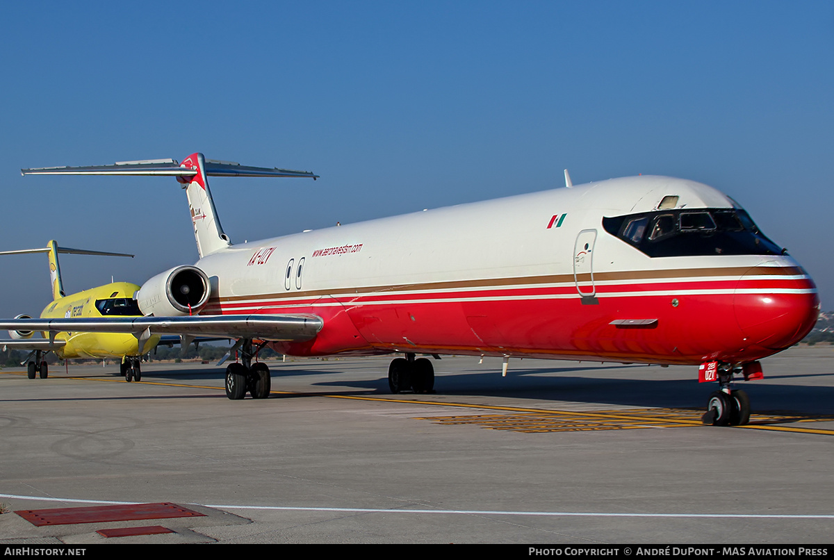 Aircraft Photo of XA-UZV | McDonnell Douglas MD-83/SF (DC-9-83) | Aeronaves TSM - Transportes Saltillo Monterrey | AirHistory.net #537048