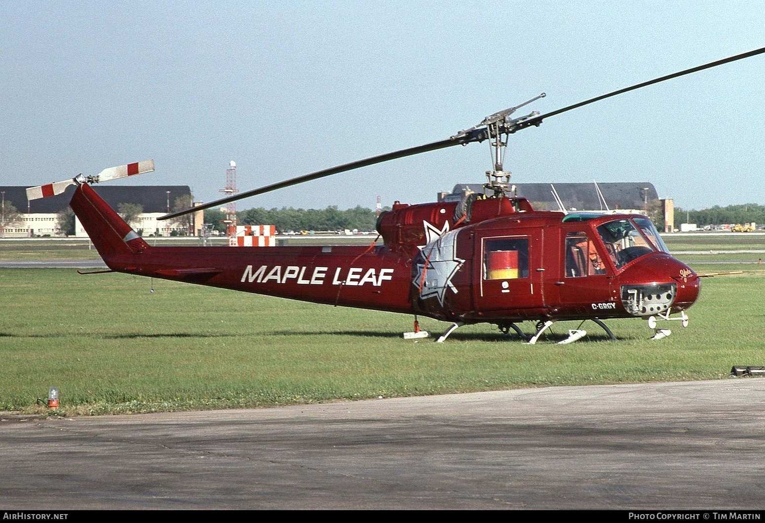 Aircraft Photo of C-GRGY | Bell 204B | Maple Leaf Helicopters | AirHistory.net #537062
