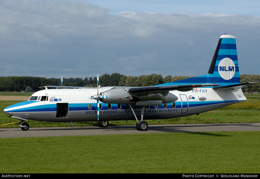 Aircraft Photo of PH-FHF | Fokker F27-100 Friendship | NLM - Nederlandse Luchtvaart Maatschappij | AirHistory.net #537074