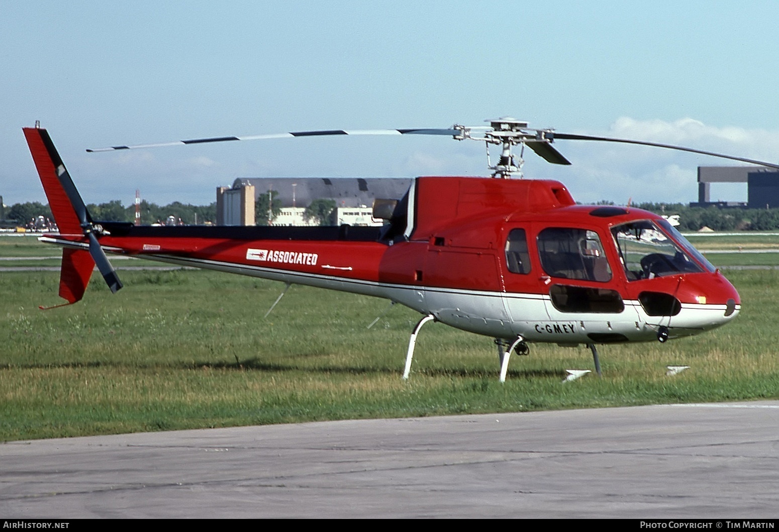Aircraft Photo of C-GMEY | Aerospatiale AS-350B Ecureuil | Associated Helicopters | AirHistory.net #537082