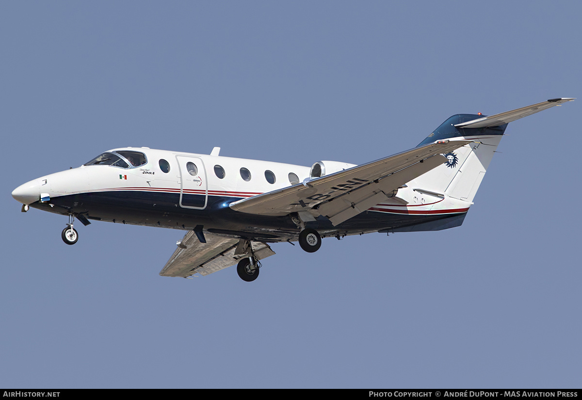Aircraft Photo of XB-INI | Beech Beechjet 400A | AirHistory.net #537085