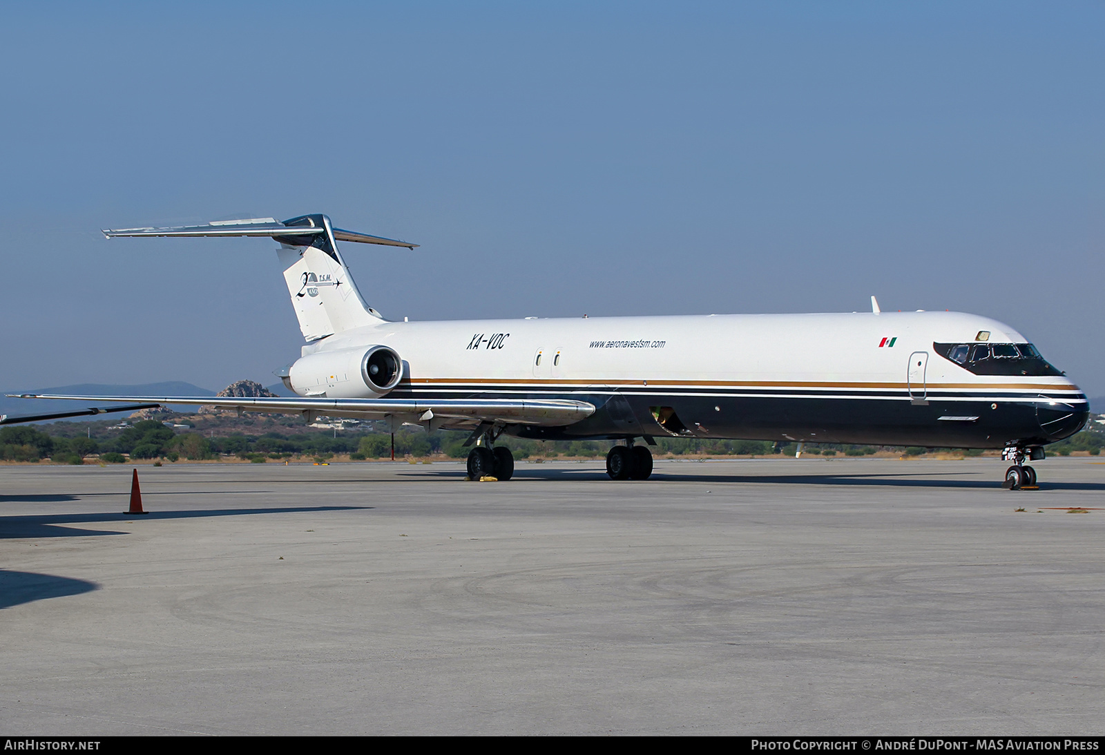 Aircraft Photo of XA-VDC | McDonnell Douglas MD-83/SF (DC-9-83) | Aeronaves TSM - Transportes Saltillo Monterrey | AirHistory.net #537104