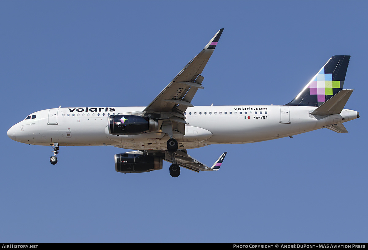 Aircraft Photo of XA-VRA | Airbus A320-233 | Volaris | AirHistory.net #537108