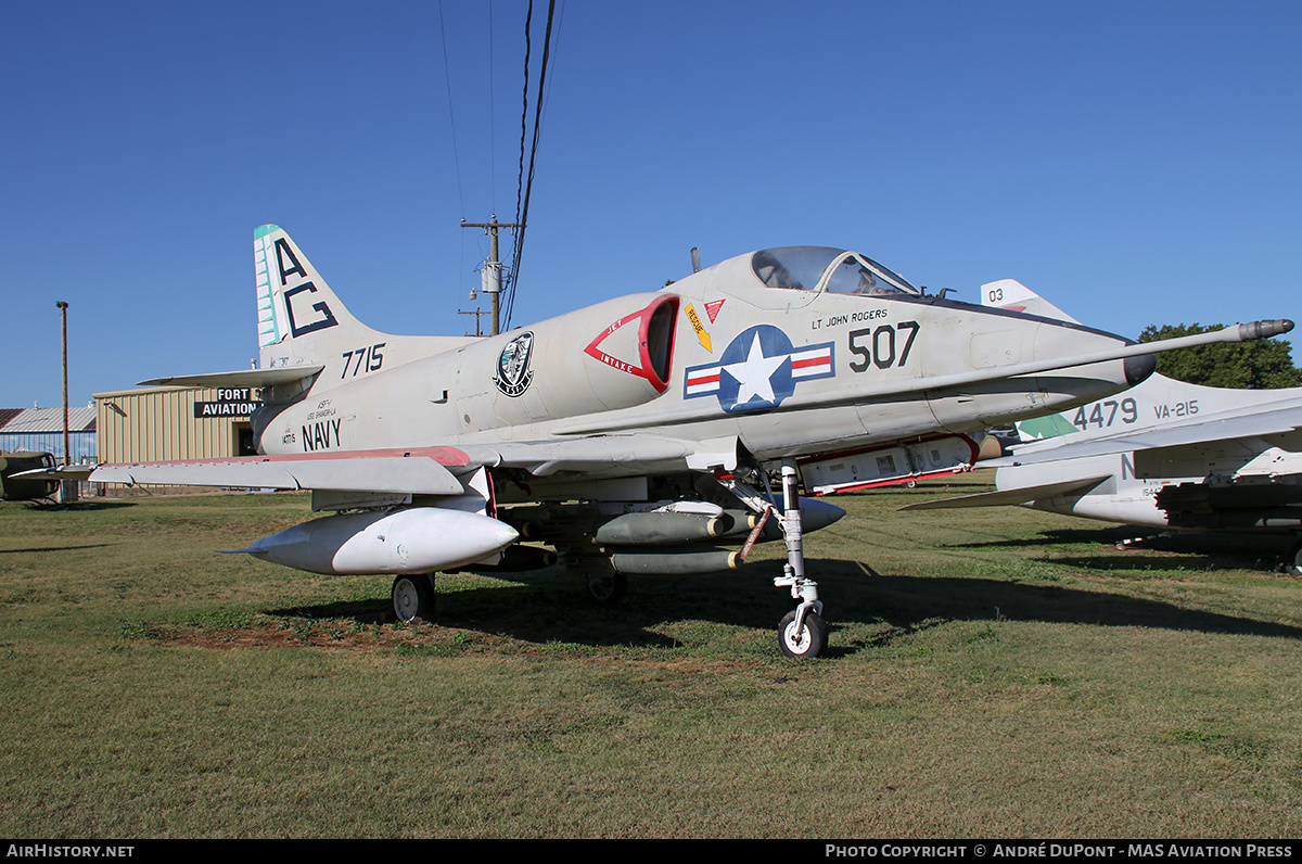 Aircraft Photo of 147715 / 7715 | Douglas A-4C Skyhawk (A4D-2N) | USA - Navy | AirHistory.net #537112