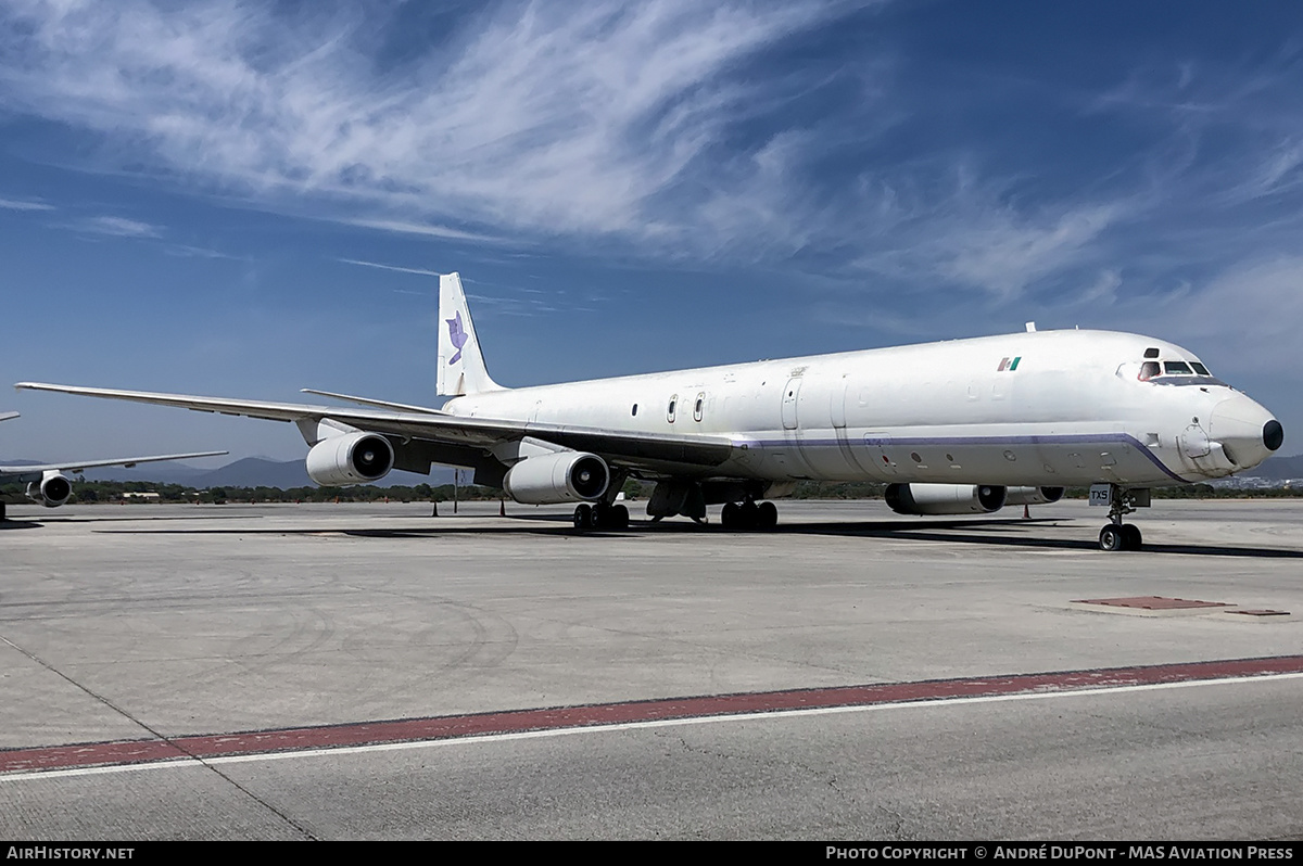 Aircraft Photo of XA-TXS | McDonnell Douglas DC-8-63(F) | AeroPostal Cargo de Mexico | AirHistory.net #537123