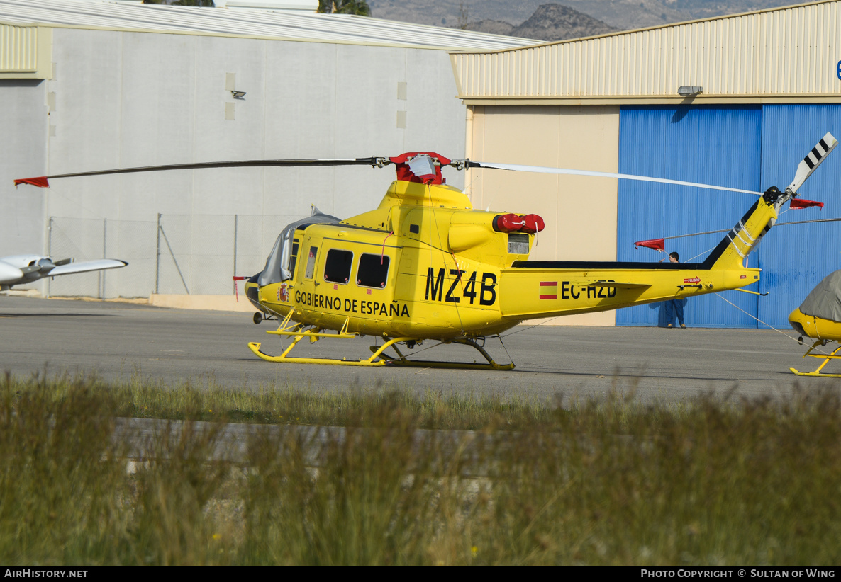 Aircraft Photo of EC-HZD | Bell 412HP | Gobierno de España | AirHistory.net #537138