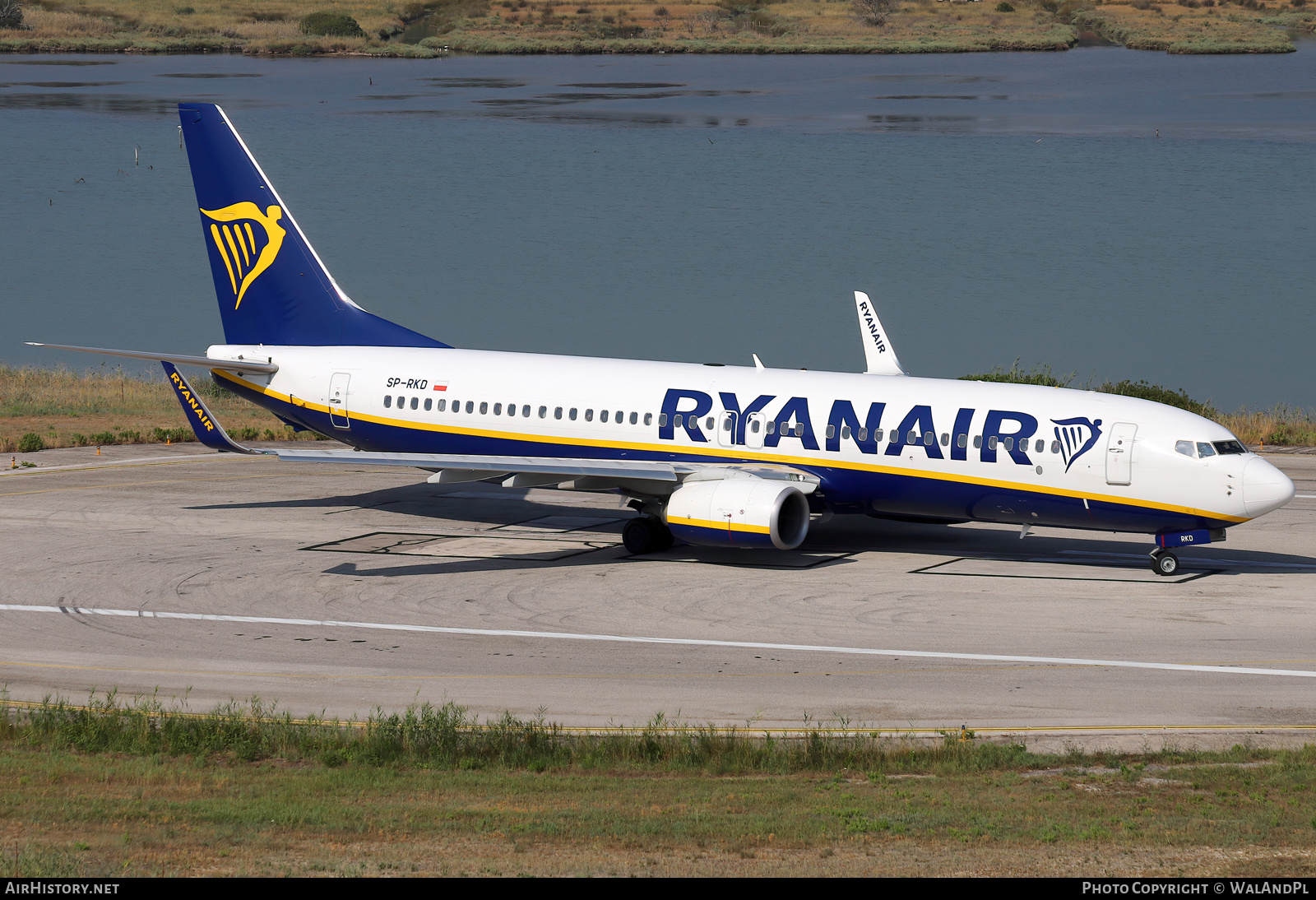 Aircraft Photo of SP-RKD | Boeing 737-8AS | Ryanair | AirHistory.net #537166