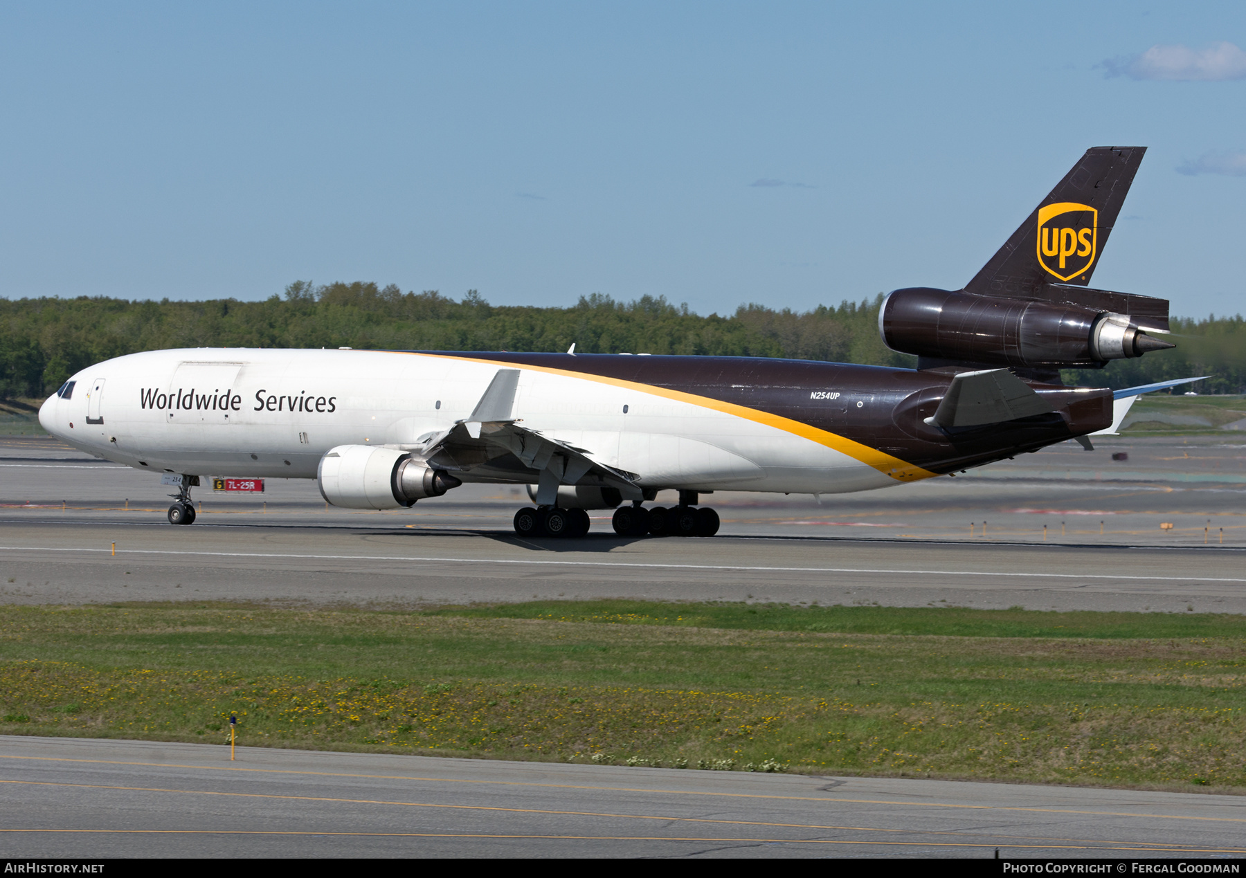 Aircraft Photo of N254UP | McDonnell Douglas MD-11/F | United Parcel Service - UPS | AirHistory.net #537181
