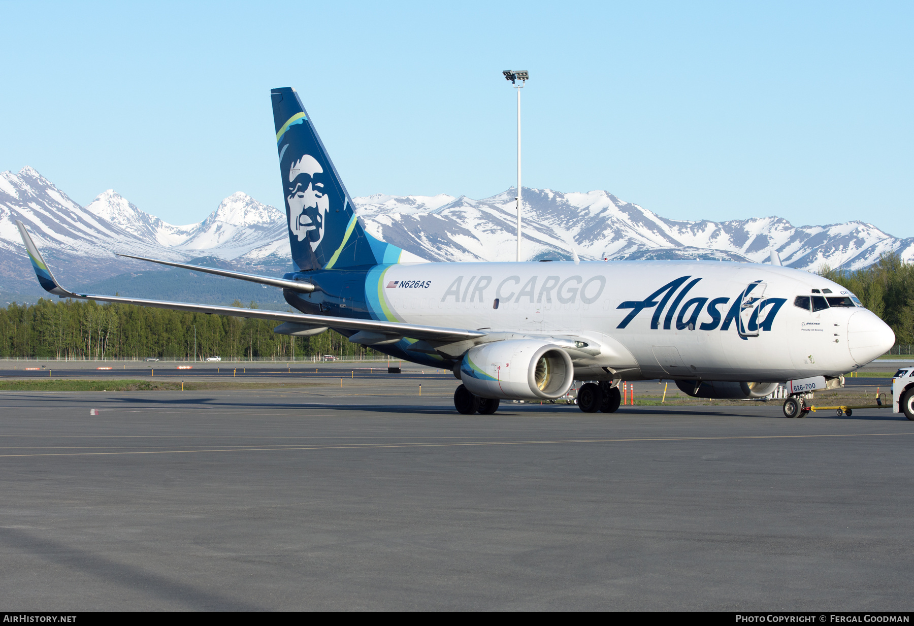 Aircraft Photo of N626AS | Boeing 737-790 (BDSF) | Alaska Air Cargo | AirHistory.net #537184