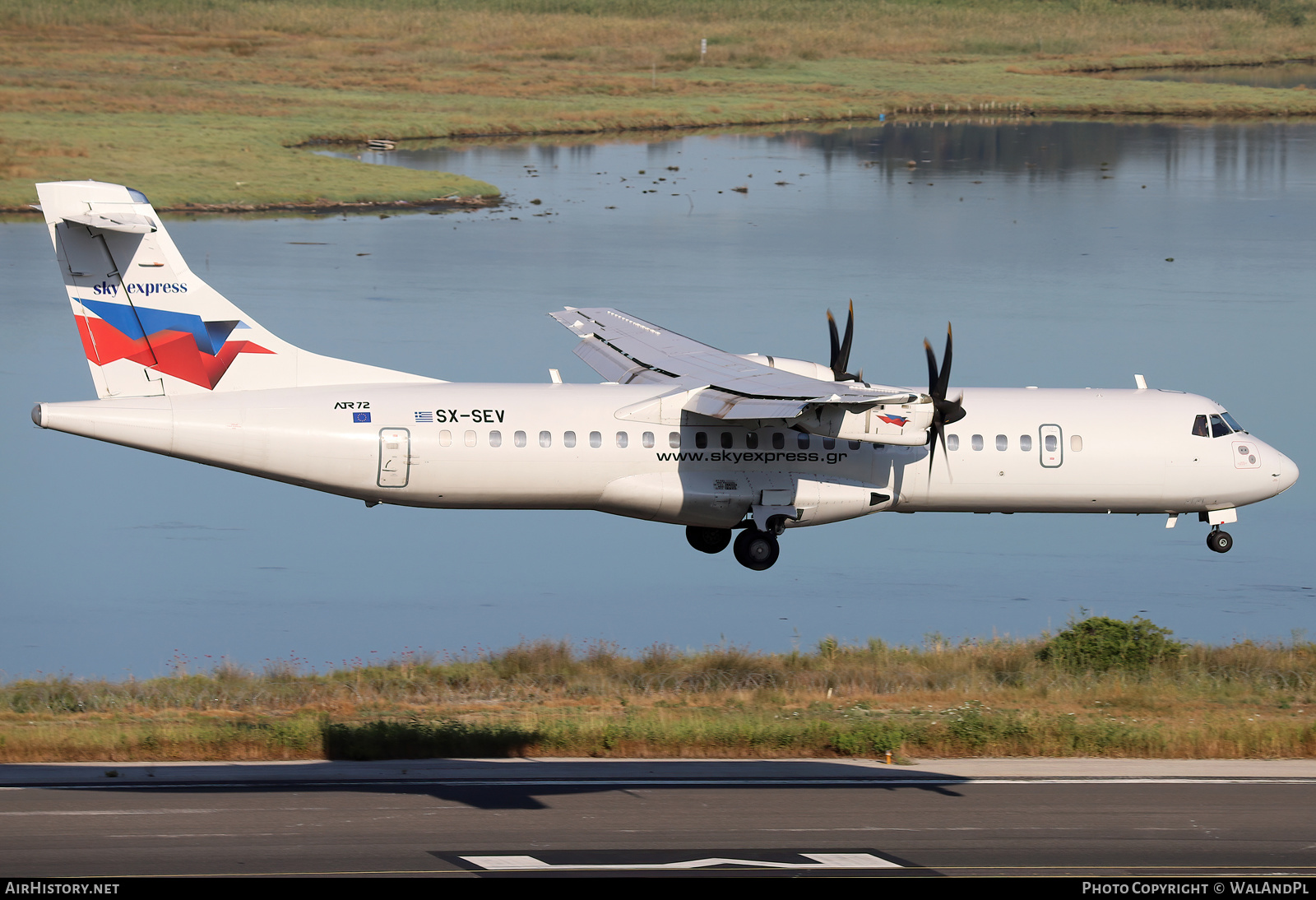 Aircraft Photo of SX-SEV | ATR ATR-72-500 (ATR-72-212A) | Sky Express | AirHistory.net #537186