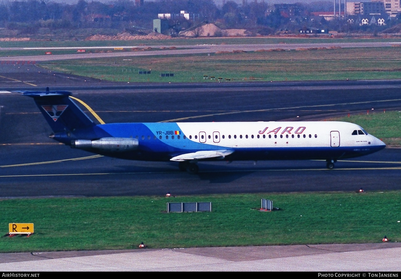 Aircraft Photo of YR-JBB | BAC 111-528FL One-Eleven | Jaro International | AirHistory.net #537194