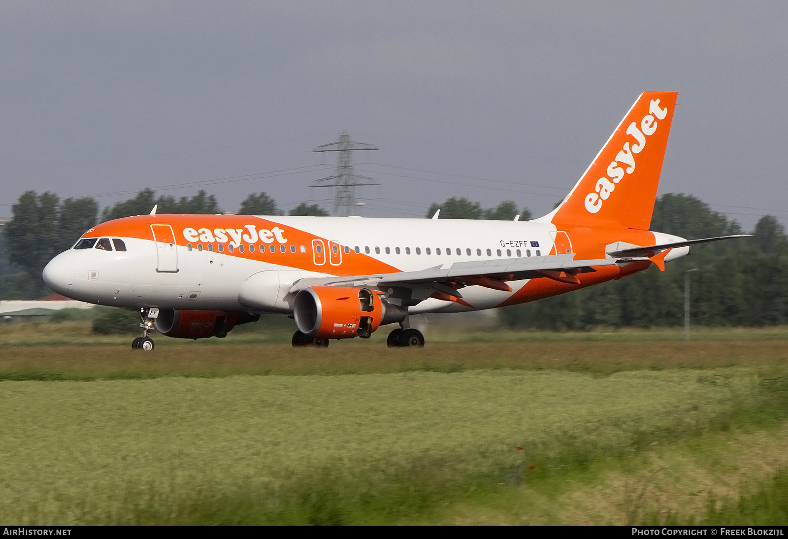 Aircraft Photo of G-EZFF | Airbus A319-111 | EasyJet | AirHistory.net #537195
