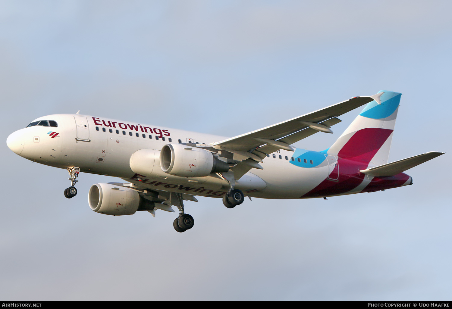 Aircraft Photo of D-AKNT | Airbus A319-112 | Eurowings | AirHistory.net #537199