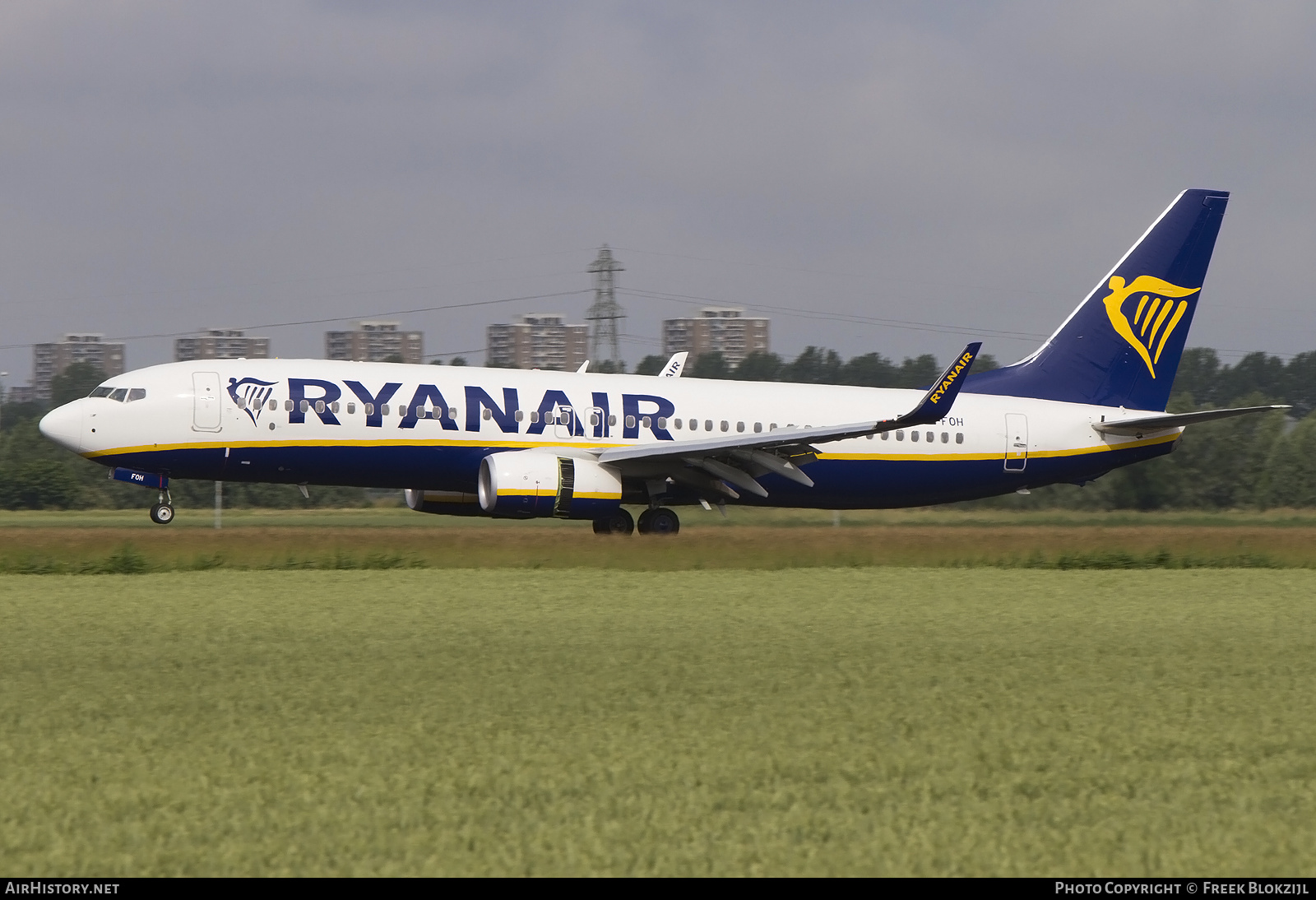 Aircraft Photo of EI-FOH | Boeing 737-8AS | Ryanair | AirHistory.net #537206
