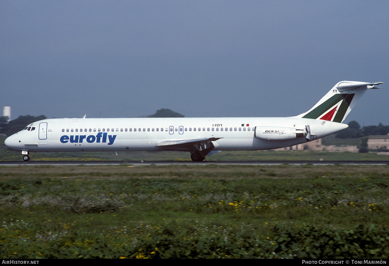 Aircraft Photo of I-FLYY | McDonnell Douglas DC-9-51 | Eurofly | AirHistory.net #537209