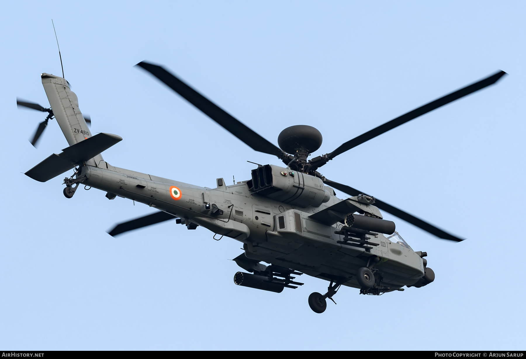 Aircraft Photo of ZV4810 | Boeing AH-64E(I) Apache Guardian | India - Air Force | AirHistory.net #537218