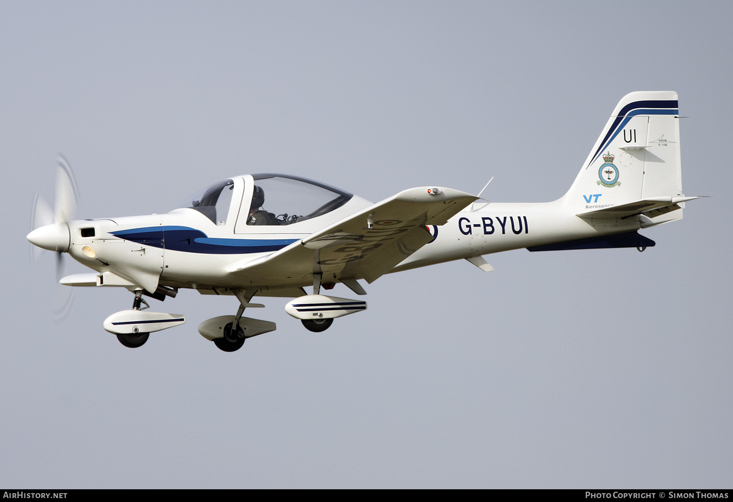 Aircraft Photo of G-BYUI | Grob G-115E Tutor | UK - Air Force | AirHistory.net #537219