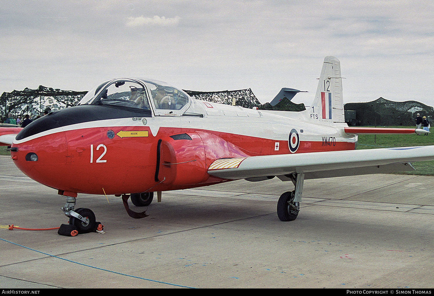 Aircraft Photo of G-BWZZ / XM470 | Hunting P.84 Jet Provost T3A | UK - Air Force | AirHistory.net #537221