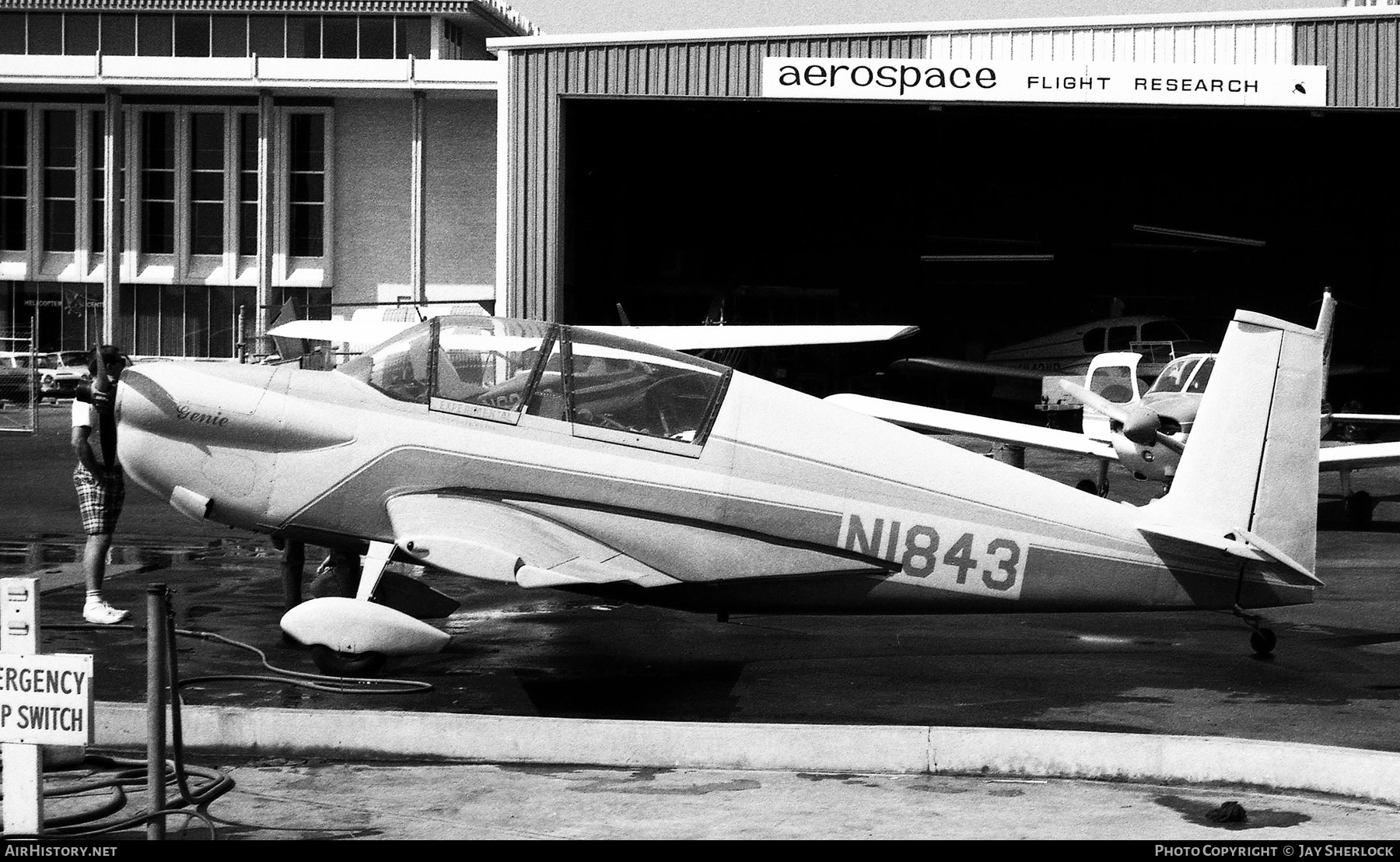 Aircraft Photo of N1843 | National Sport Aircraft 265 Genie | AirHistory.net #537242